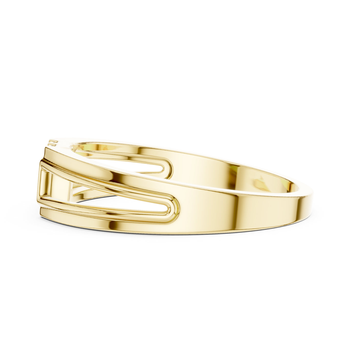 Lab Grown Diamond Split Shank Ring