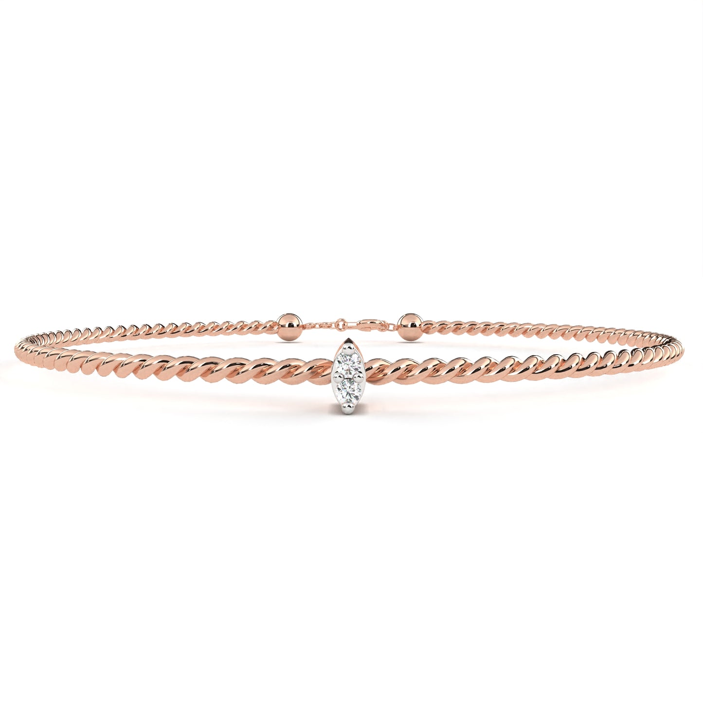 Solitaire Marquise Bangle/Gold Diamond Bracelet/1 CTW Diamond Bracelet/Solitaire Diamond Bracelet/Anniversary Gift For Her/igi Certified/Ethical Diamond/Silver Bracelet/Gold Bracelet/EF Color Diamond/VS Clarity Diamond/Manmade Diamond/Lab Grown Diamond/Marquise Cut Diamond/Bracelet