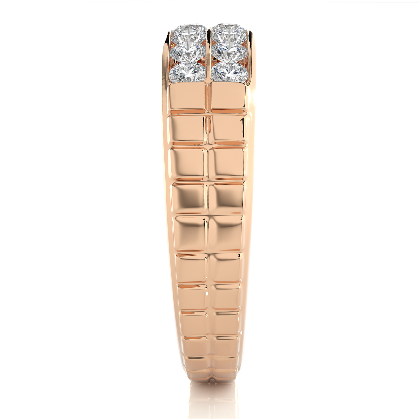 0.84 TCW Round Cut FG-VS Lab Grown Diamond Gold Wedding Band/Wedding Ring/FG Color/VS Clarity/1 CTW Diamond Band/CVD Diamond Band/Round Cut Diamond/Prong Set/Pave Set/10k Gold/14k Gold/18k Gold/Yellow Gold/White Gold/Rose Gold/Anniversary Gift