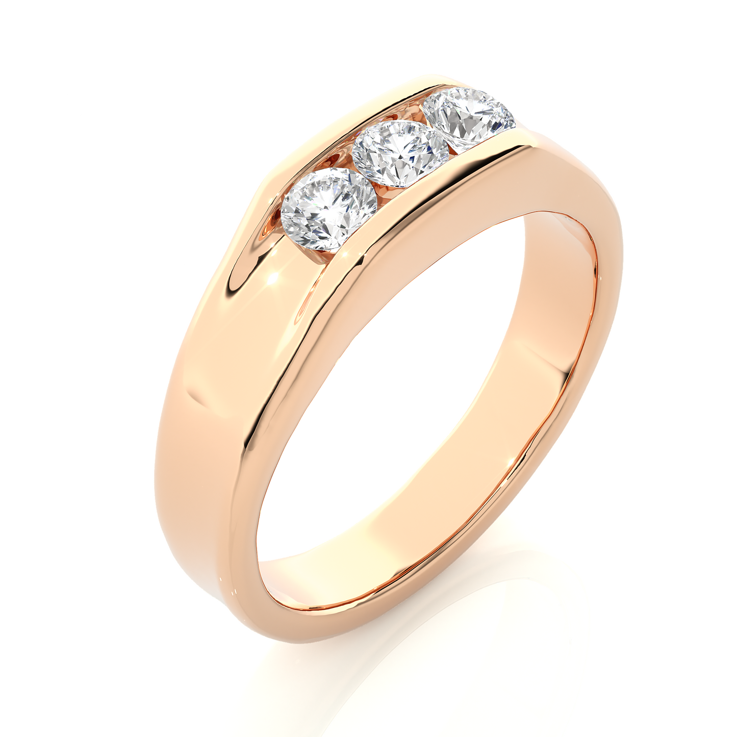 0.6 CTW FG-VS Round Cut Lab Grown Diamond Wedding Band/Wedding Ring/FG Color/VS Clarity/1 CTW Diamond Band/CVD Diamond Band/Round Cut Diamond/Prong Set/Pave Set/10k Gold/14k Gold/18k Gold/Yellow Gold/White Gold/Rose Gold/Anniversary Gift