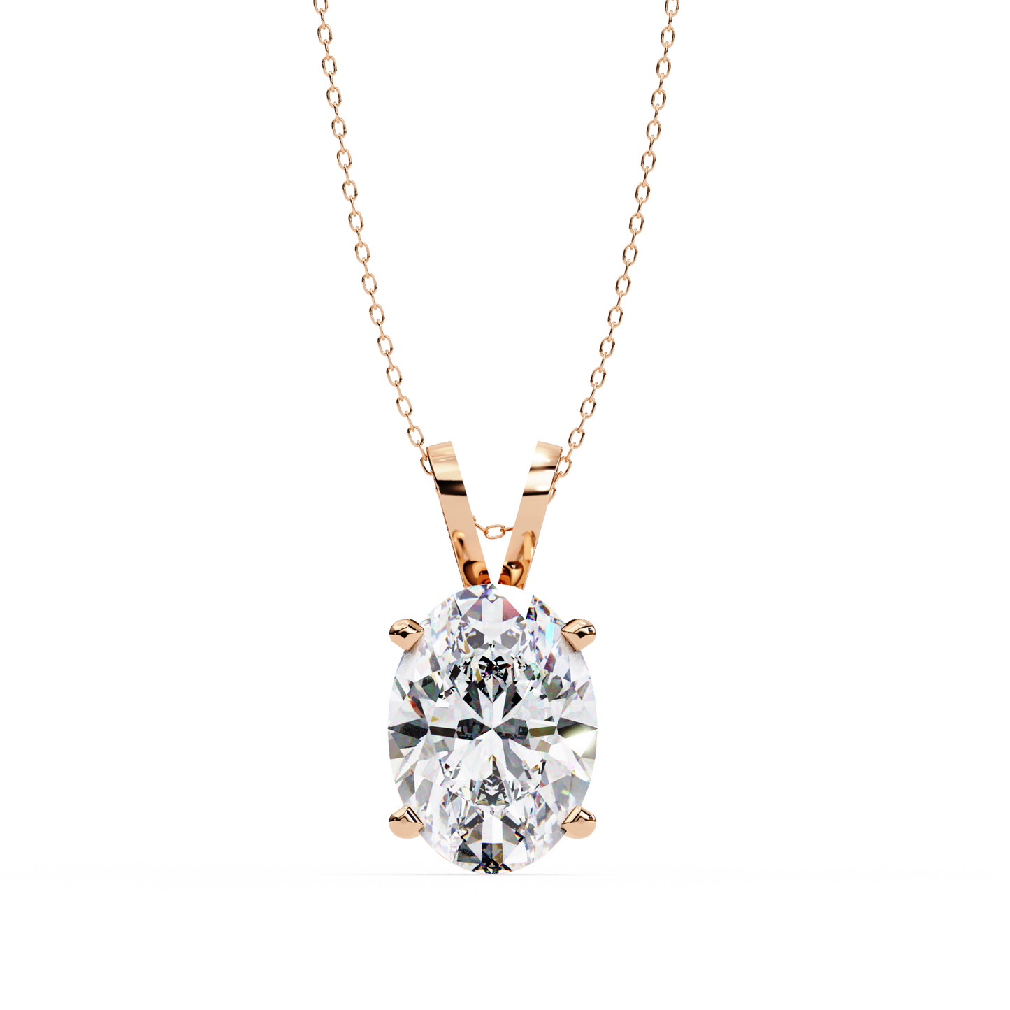 2.5 Ct Oval Cut Lab Grown Diamond Four Prong Gold Pendant/CVD Diamond Pendant/Gold Diamond Pendant/2 Ct Diamond Pendant/Solitaire Diamond Pendant/Anniversary Gift For Her/igi Certified/Ethical Diamond/Silver Pendant/Gold Pendant/CVD Diamond Pendant/EF Color Diamond/VS Clarity Diamond/Manmade Diamond/Lab Grown Diamond/Pendant Necklace/Oval Cut Diamond/Pendant