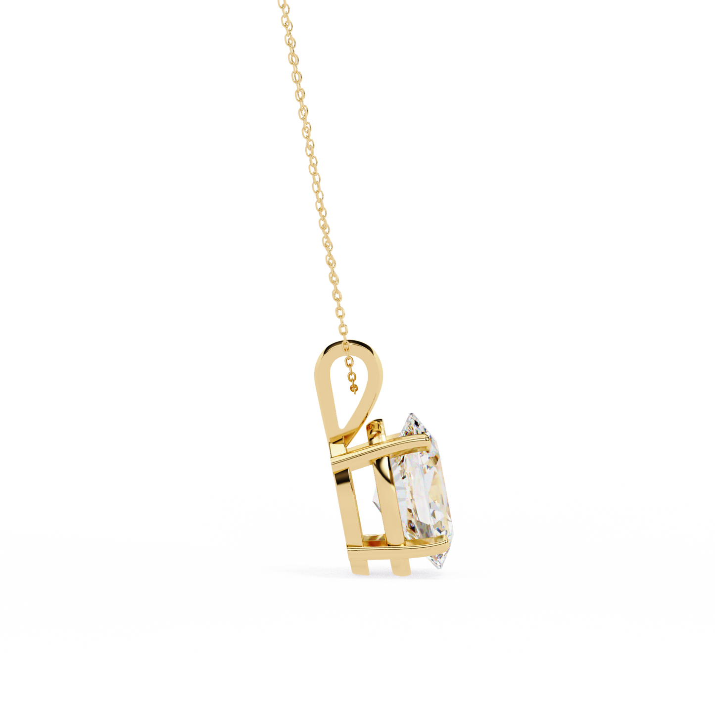 2.5 Ct Oval Cut Lab Grown Diamond Four Prong Gold Pendant/CVD Diamond Pendant/Gold Diamond Pendant/2 Ct Diamond Pendant/Solitaire Diamond Pendant/Anniversary Gift For Her/igi Certified/Ethical Diamond/Silver Pendant/Gold Pendant/CVD Diamond Pendant/EF Color Diamond/VS Clarity Diamond/Manmade Diamond/Lab Grown Diamond/Pendant Necklace/Oval Cut Diamond/Pendant