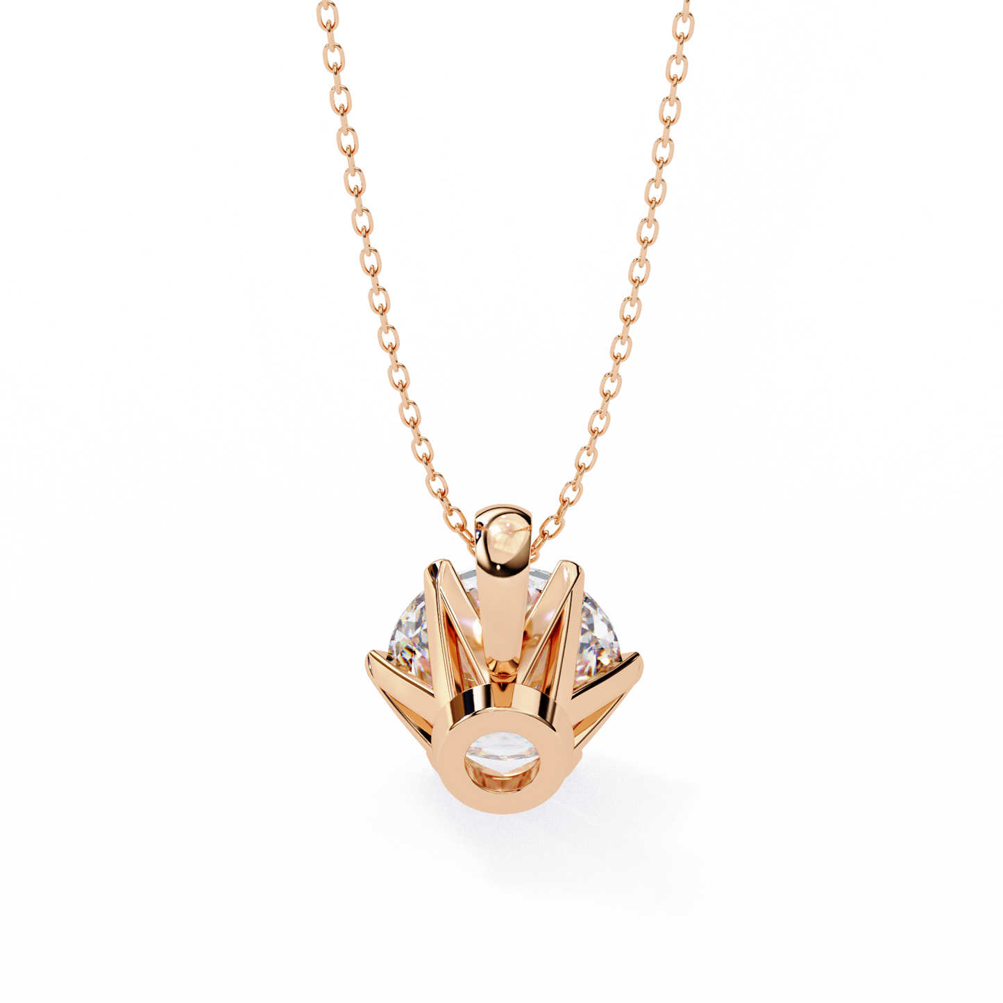 2.20 Ct Round Cut Lab Grown Diamond Six Prong Gold Pendant/CVD Diamond Pendant/Gold Diamond Pendant/2 Ct Diamond Pendant/Solitaire Diamond Pendant/Anniversary Gift For Her/igi Certified/Ethical Diamond/Silver Pendant/Gold Pendant/CVD Diamond Pendant/EF Color Diamond/VS Clarity Diamond/Manmade Diamond/Lab Grown Diamond/Pendant Necklace/Round Cut Diamond/Pendant