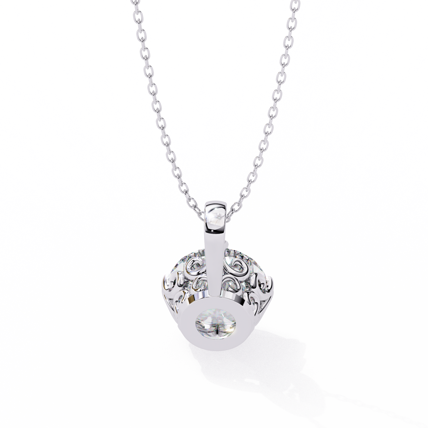 1.84 Ct Round Cut Lab Grown Diamond Solitaire Eight Prong Pendant/CVD Diamond Pendant/Gold Diamond Pendant/1 Ct Diamond Pendant/Solitaire Diamond Pendant/Anniversary Gift For Her/igi Certified/Ethical Diamond/Silver Pendant/Gold Pendant/CVD Diamond Pendant/EF Color Diamond/VS Clarity Diamond/Manmade Diamond/Lab Grown Diamond/Pendant Necklace/Round Cut Diamond/Pendant