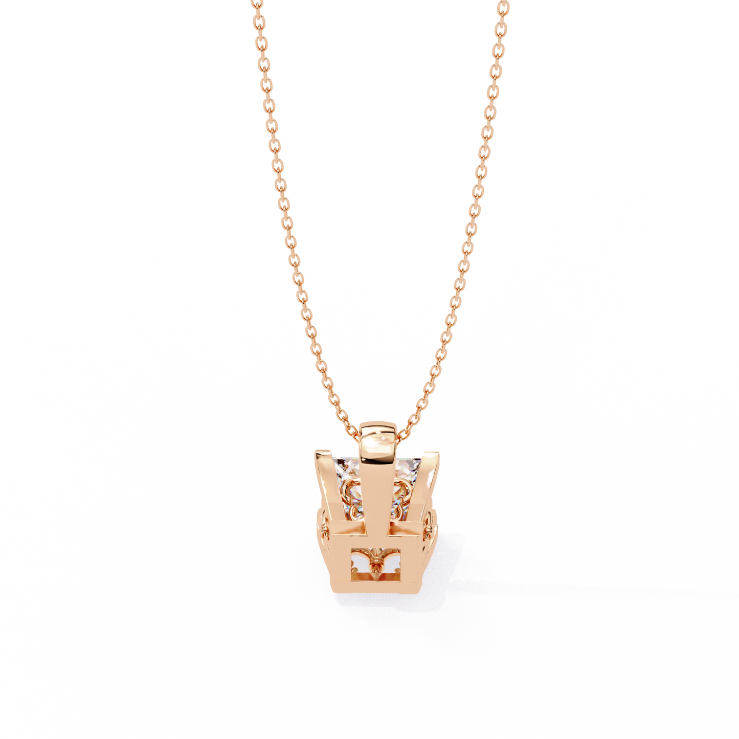2.62 CT Princess Cut Lab Grown Diamond Solitaire Four Prong Pendant/CVD Diamond Pendant/Gold Diamond Pendant/2 Ct Diamond Pendant/Solitaire Diamond Pendant/Anniversary Gift For Her/igi Certified/Ethical Diamond/Silver Pendant/Gold Pendant/CVD Diamond Pendant/EF Color Diamond/VS Clarity Diamond/Manmade Diamond/Lab Grown Diamond/Pendant Necklace/Princess Cut Diamond/Pendant