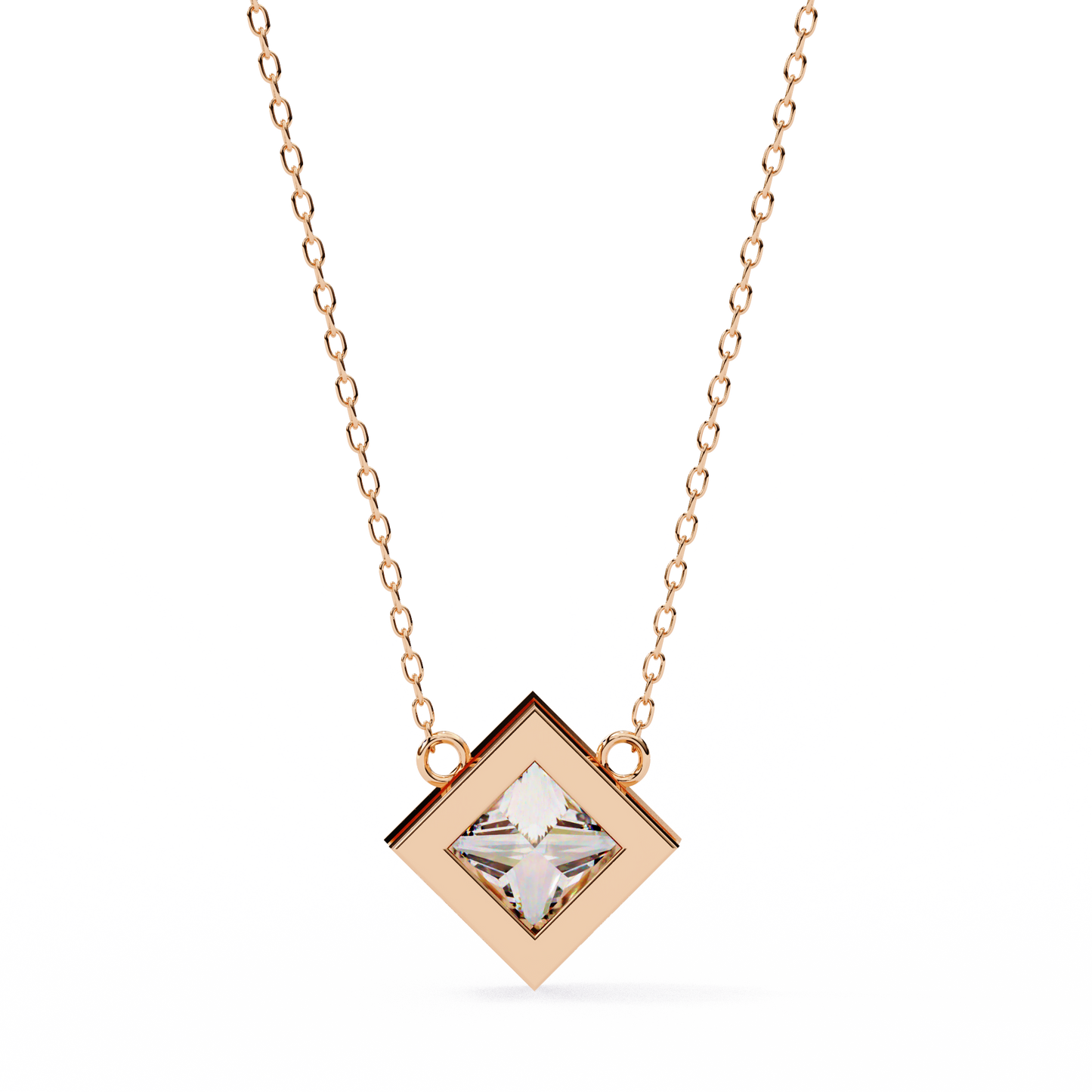 2.01 CT Princess Cut Lab Grown Diamond Bezel Pendant/CVD Diamond Pendant/Gold Diamond Pendant/2 Ct Diamond Pendant/Solitaire Diamond Pendant/Anniversary Gift For Her/igi Certified/Ethical Diamond/Silver Pendant/Gold Pendant/CVD Diamond Pendant/F Color Diamond/VS Clarity Diamond/Manmade Diamond/Lab Grown Diamond/Pendant Necklace/Princess Cut Diamond/Pendant