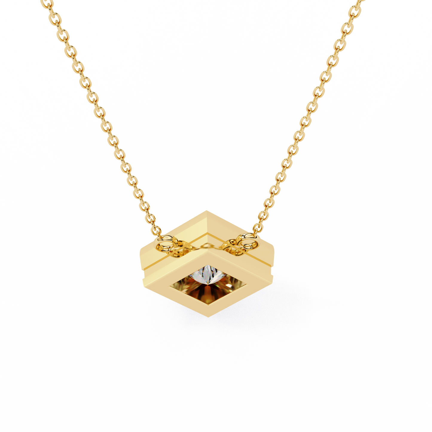 2.01 CT Princess Cut Lab Grown Diamond Bezel Pendant/CVD Diamond Pendant/Gold Diamond Pendant/2 Ct Diamond Pendant/Solitaire Diamond Pendant/Anniversary Gift For Her/igi Certified/Ethical Diamond/Silver Pendant/Gold Pendant/CVD Diamond Pendant/F Color Diamond/VS Clarity Diamond/Manmade Diamond/Lab Grown Diamond/Pendant Necklace/Princess Cut Diamond/Pendant