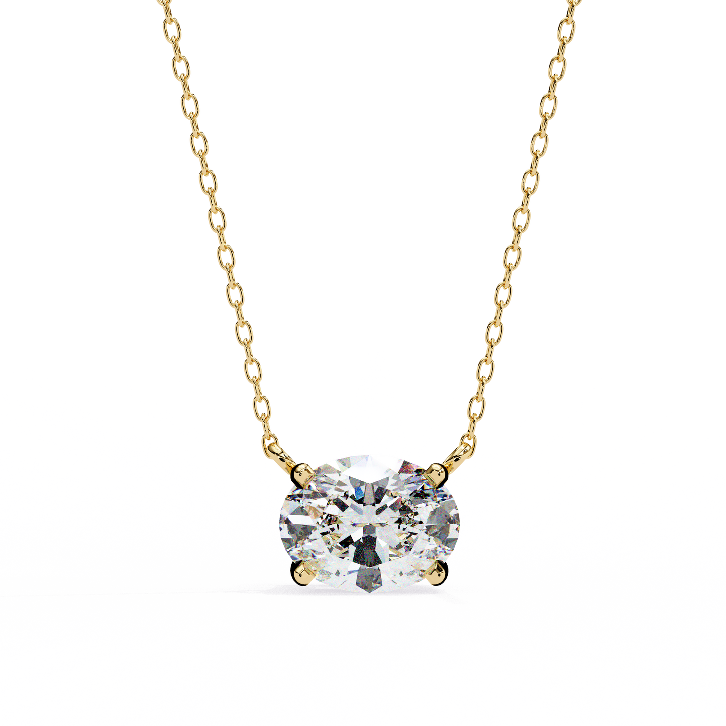 1.66 Ct Oval Cut Lab Grown Diamond Four Prong Pendant/CVD Diamond Pendant/Gold Diamond Pendant/1 Ct Diamond Pendant/Solitaire Diamond Pendant/Anniversary Gift For Her/igi Certified/Ethical Diamond/Silver Pendant/Gold Pendant/CVD Diamond Pendant/F Color Diamond/VS Clarity Diamond/Manmade Diamond/Lab Grown Diamond/Pendant Necklace/Oval Cut Diamond/Pendant
