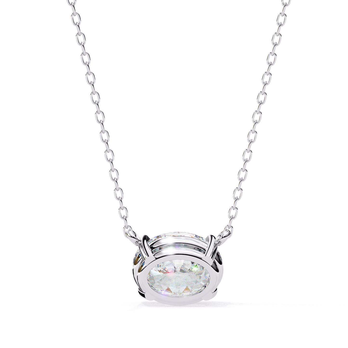 1.66 Ct Oval Cut Lab Grown Diamond Four Prong Pendant/CVD Diamond Pendant/Gold Diamond Pendant/1 Ct Diamond Pendant/Solitaire Diamond Pendant/Anniversary Gift For Her/igi Certified/Ethical Diamond/Silver Pendant/Gold Pendant/CVD Diamond Pendant/F Color Diamond/VS Clarity Diamond/Manmade Diamond/Lab Grown Diamond/Pendant Necklace/Oval Cut Diamond/Pendant