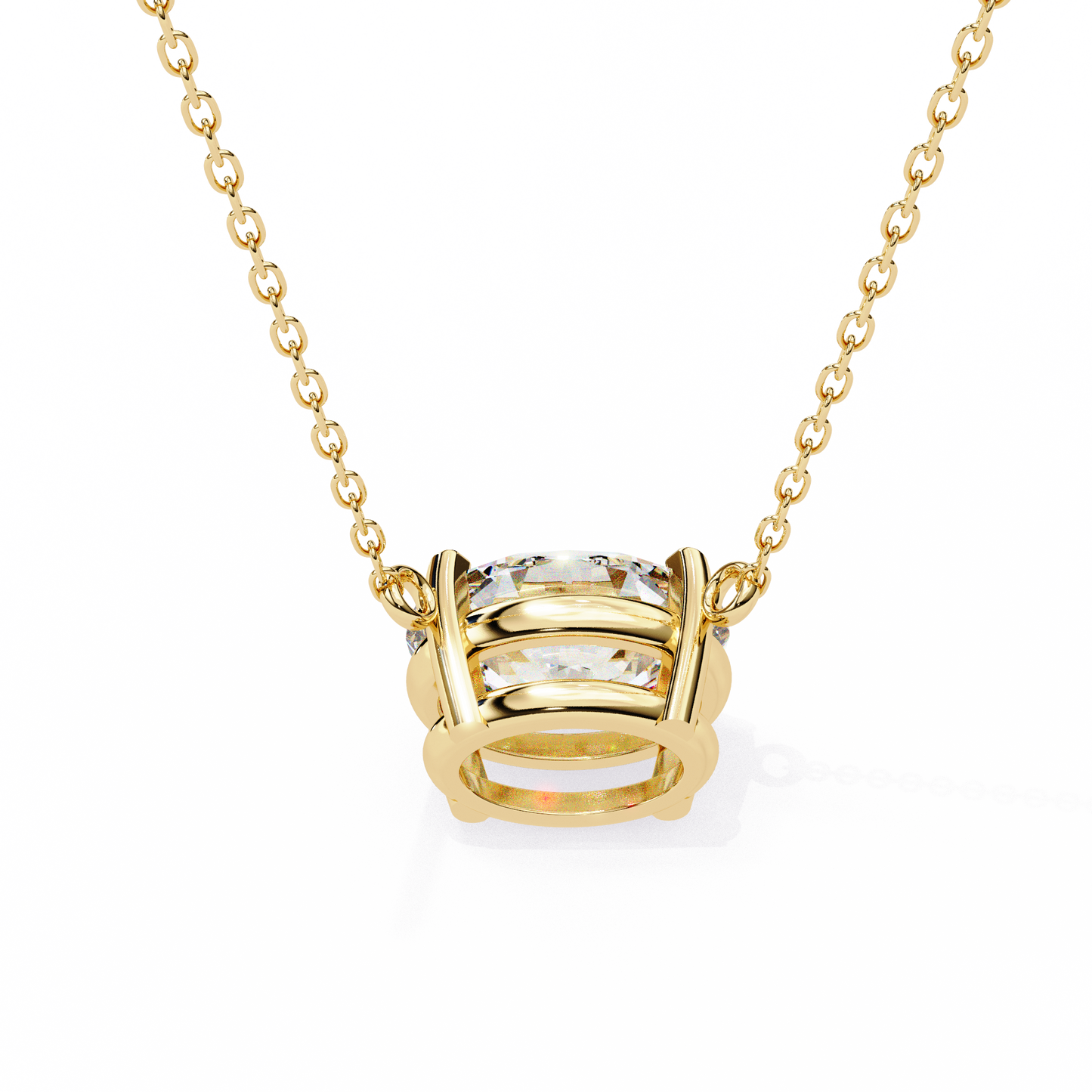 1.66 Ct Oval Cut Lab Grown Diamond Four Prong Pendant/CVD Diamond Pendant/Gold Diamond Pendant/1 Ct Diamond Pendant/Solitaire Diamond Pendant/Anniversary Gift For Her/igi Certified/Ethical Diamond/Silver Pendant/Gold Pendant/CVD Diamond Pendant/F Color Diamond/VS Clarity Diamond/Manmade Diamond/Lab Grown Diamond/Pendant Necklace/Oval Cut Diamond/Pendant