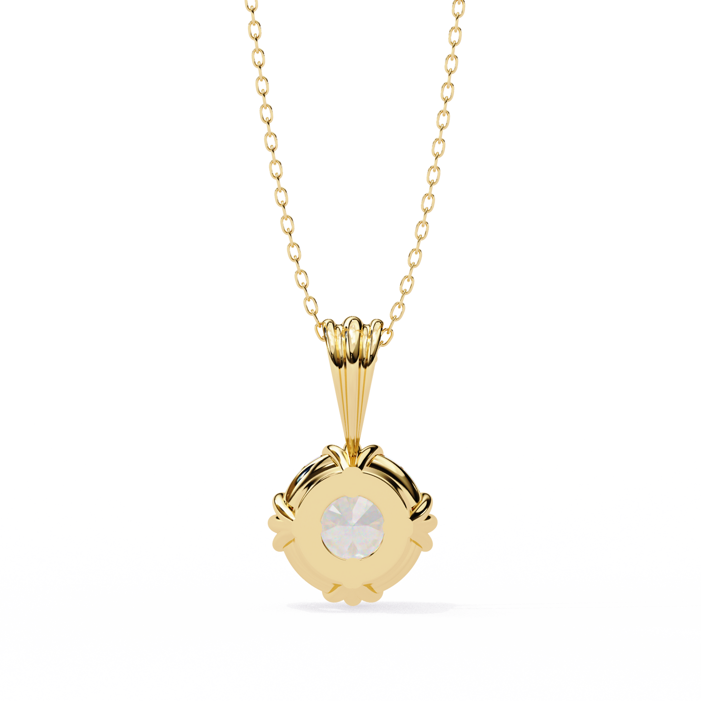 2.04 CT Round Cut Lab Grown Diamond Solitaire Gold Pendant/CVD Diamond Pendant/Gold Diamond Pendant/1 Ct Diamond Pendant/Solitaire Diamond Pendant/Anniversary Gift For Her/igi Certified/Ethical Diamond/Silver Pendant/Gold Pendant/CVD Diamond Pendant/E Color Diamond/VS Clarity Diamond/Manmade Diamond/Lab Grown Diamond/Pendant Necklace/Round Cut Diamond/Pendant