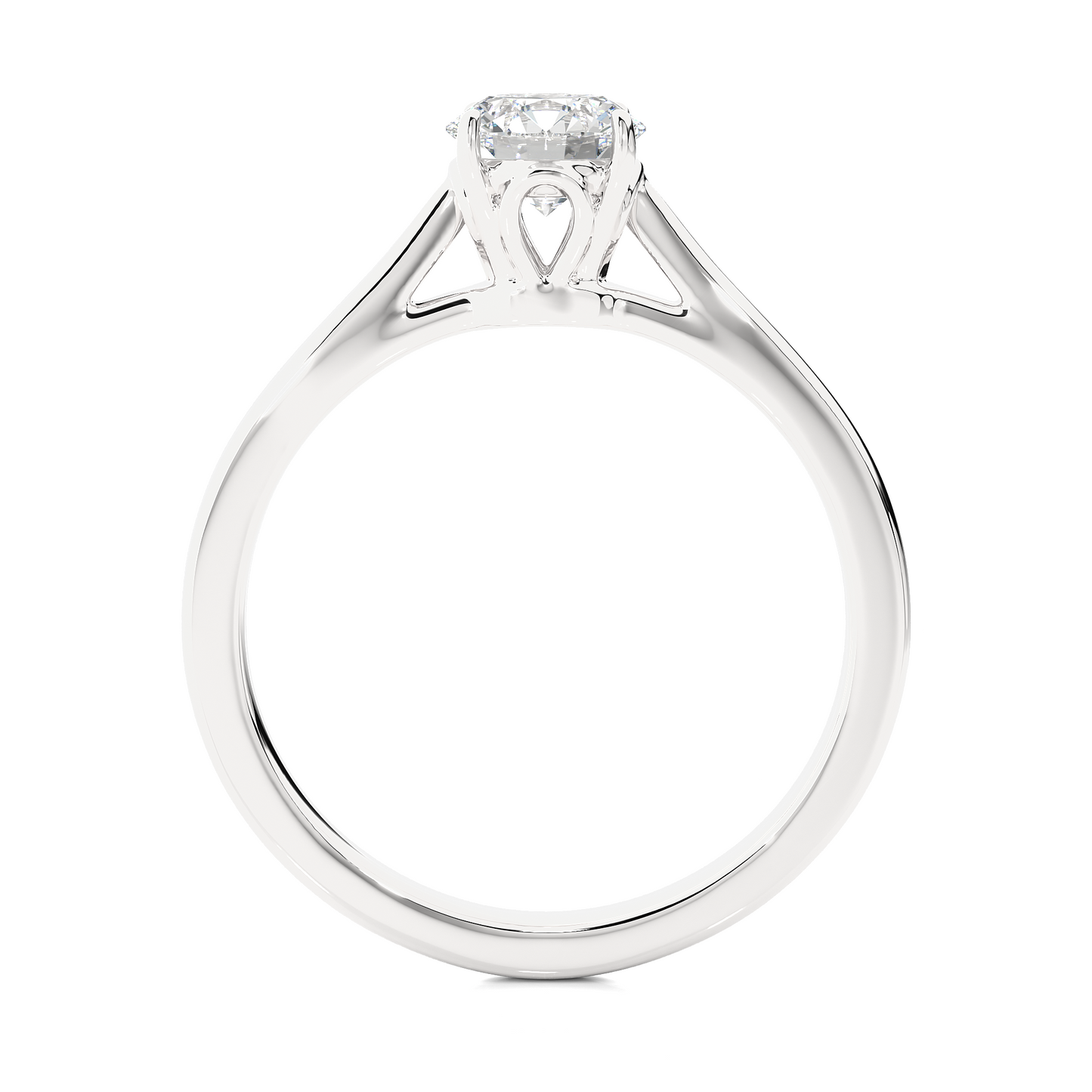 1.5 ct Classic Solitaire Ring/Wedding Ring/F Color/VS Clarity/1 Ct Diamond Ring/CVD Diamond Ring/Round Cut Diamond/Prong Set/10k Gold/14k Gold/18k Gold/Yellow Gold/White Gold/Rose Gold/Anniversary Gift