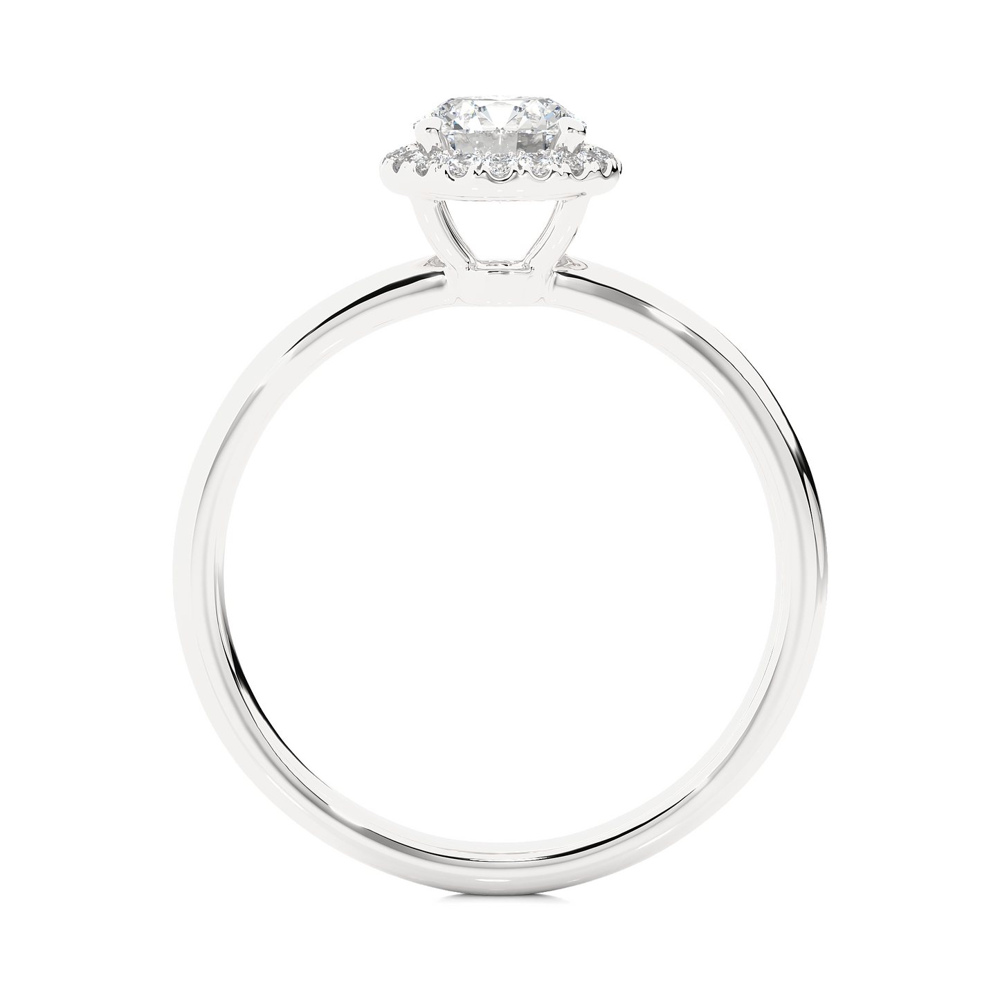 1.00 CT Round Cut E-VS1 Lab Diamond Halo Gold Engagement Ring/Wedding Ring/E Color/VS Clarity/1 Ct Diamond Ring/CVD Diamond Ring/Round Cut Diamond/Round Diamond Side Stone/Prong Set/Pave Set/Halo Set/10k Gold/14k Gold/18k Gold/Yellow Gold/White Gold/Rose Gold/Anniversary Gift