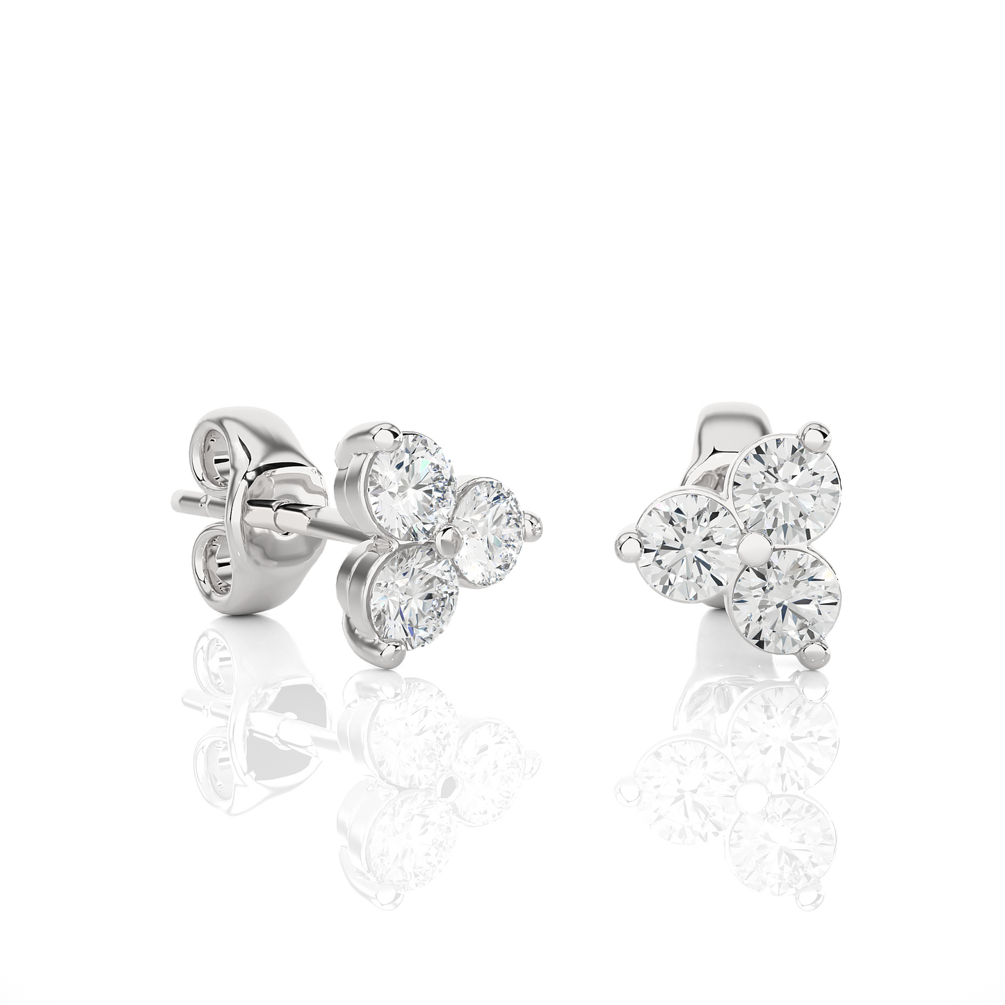 0.66 CTW Round Cut Lab Grown Diamond EF-VS Gold Earring/Round Stone Earrings/Gold CVD Diamond Earring/Anniversary Gift/Solitaire Diamond Stud Earring/1 Ct Diamond Earring/Prong Setting/igi Certified/Stud Earring/Ethical Diamond/Silver Earring/Gold Earring/CVD Diamond Earring/EF Color Diamond/VS Clarity Diamond/Manmade Diamond/Lab Grown Diamond/Round Cut Diamond