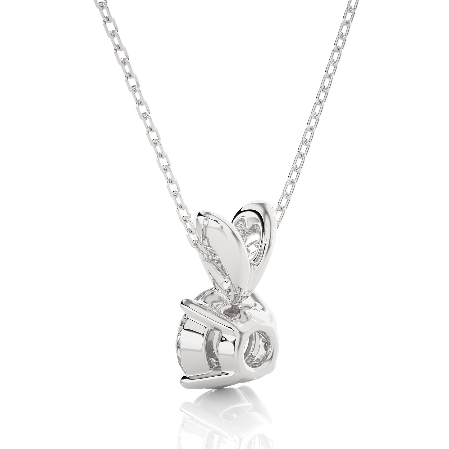 1.03 CT Round Cut Lab Grown Diamond Solitaire Pendant in Prong Setting/CVD Diamond Pendant/Gold Diamond Pendant/1 Ct Diamond Pendant/Solitaire Diamond Pendant/Anniversary Gift For Her/igi Certified/Ethical Diamond/Silver Pendant/Gold Pendant/CVD Diamond Pendant/E Color Diamond/VS Clarity Diamond/Manmade Diamond/Lab Grown Diamond/Pendant Necklace/Round Cut Diamond/Pendant