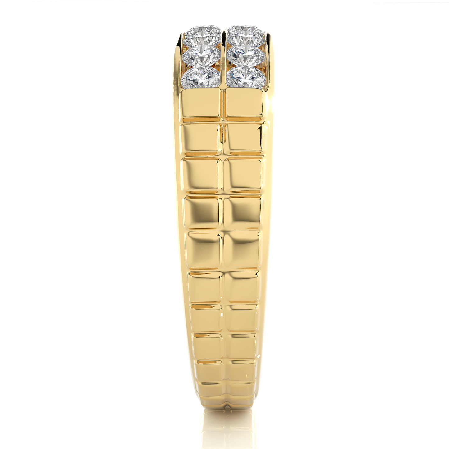 0.84 TCW Round Cut FG-VS Lab Grown Diamond Gold Wedding Band/Wedding Ring/FG Color/VS Clarity/1 CTW Diamond Band/CVD Diamond Band/Round Cut Diamond/Prong Set/Pave Set/10k Gold/14k Gold/18k Gold/Yellow Gold/White Gold/Rose Gold/Anniversary Gift