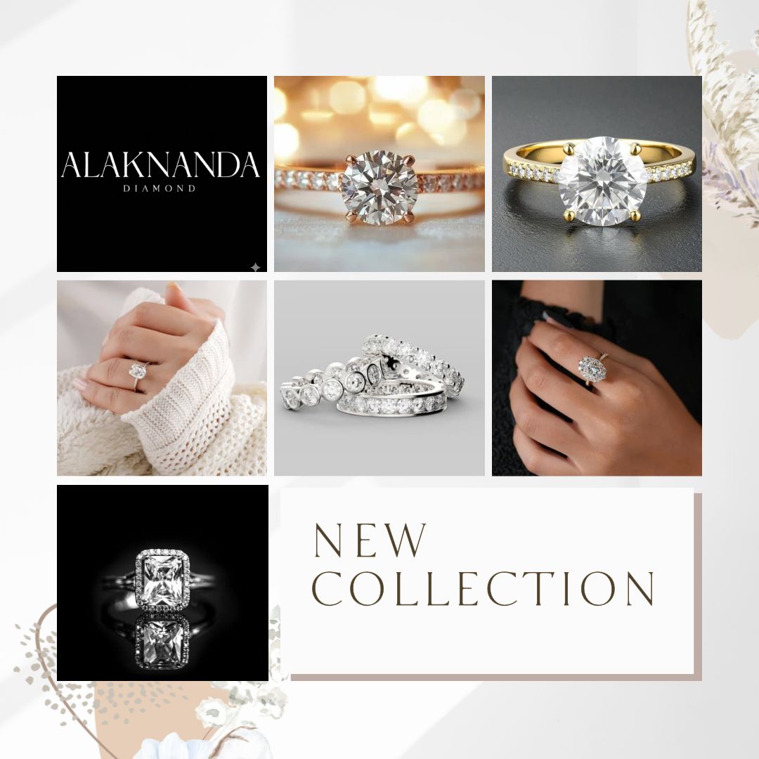 New Diamond Ring Collection by Alaknanda Diamond Featuring Elegant Solitaire, Halo, and Eternity Rings with Brilliant Sparkle and Luxury Design 💎✨