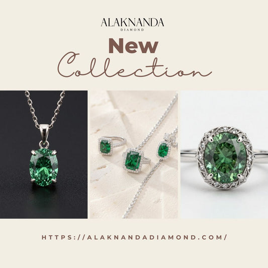 Elegant Green Gemstone Diamond Jewelry New Collection Showcase
