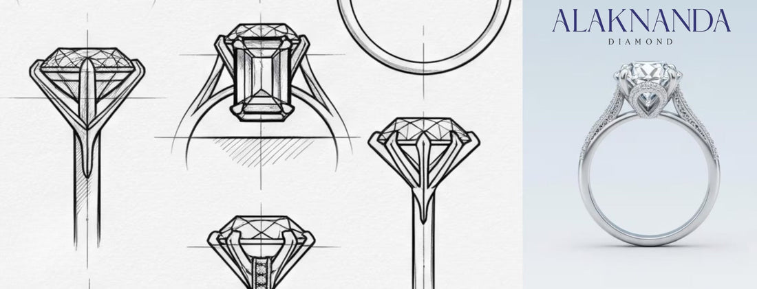 💎 How to Identify a Real Diamond Engagement Ring