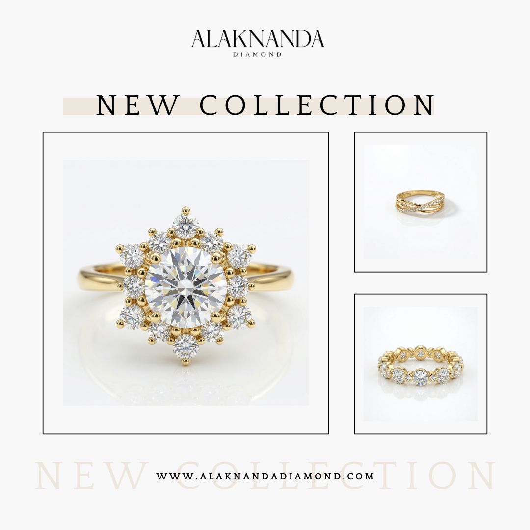 Elegant New Diamond Ring Collection by Alaknanda Fine Jewellery