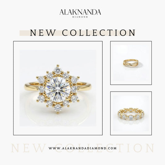 Elegant New Diamond Ring Collection by Alaknanda Fine Jewellery
