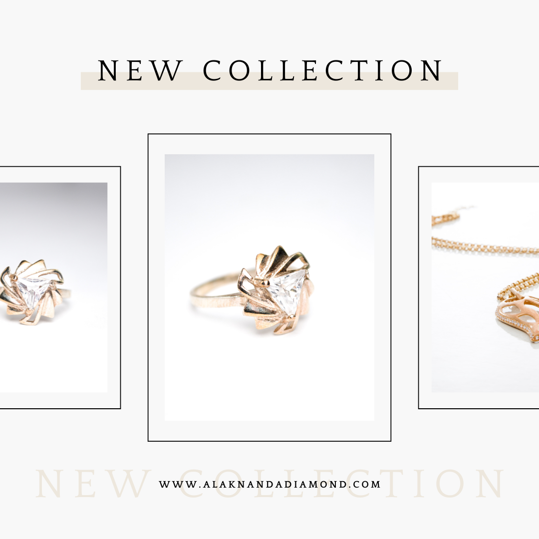 "Bold Beauty Unveiled – Alaknanda’s New Diamond Collection of Artistic Rings and Signature Necklaces"