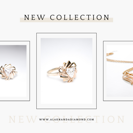 "Bold Beauty Unveiled – Alaknanda’s New Diamond Collection of Artistic Rings and Signature Necklaces"