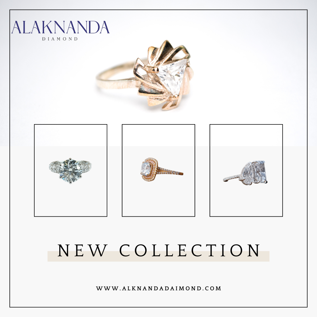 Alaknanda Diamond New Collection – Elegant, Handcrafted Rings Featuring Timeless Designs with Brilliantly Cut Precious Stones