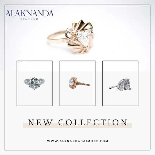 Alaknanda Diamond New Collection – Elegant, Handcrafted Rings Featuring Timeless Designs with Brilliantly Cut Precious Stones