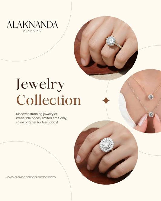 Discover Alaknanda Diamond’s elegant jewelry collection featuring brilliant rings and necklaces designed for timeless beauty, luxury style, and everyday sparkle. 💎✨