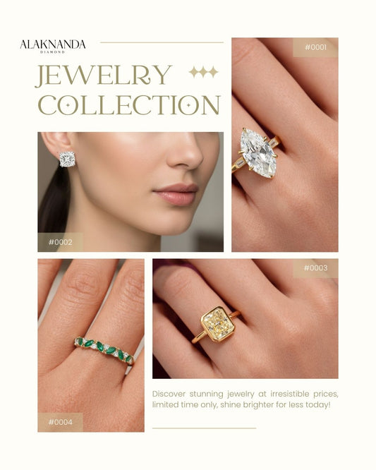 Elegant Diamond Jewelry Collection Featuring Rings Earrings And Timeless Luxury