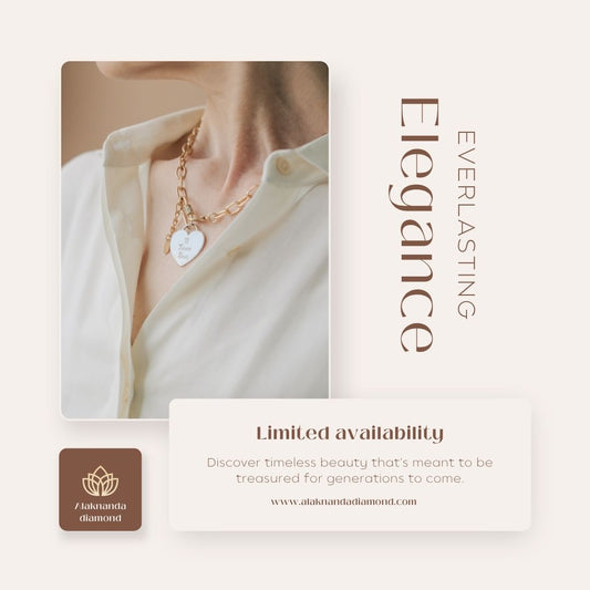 Timeless Gold Elegance – Heart Pendant Necklace for Everlasting Style and Meaningful Generational Treasure
