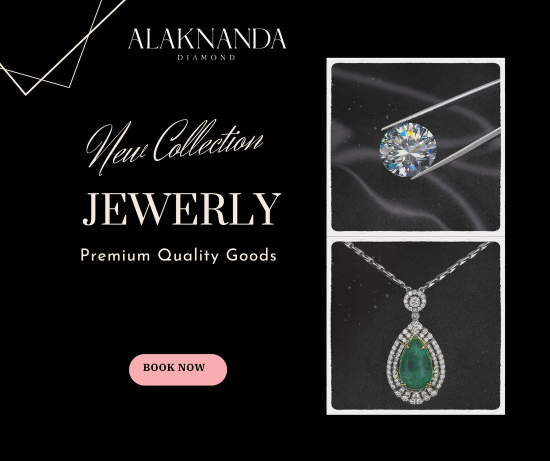 Alaknanda Diamond New Jewelry Collection Featuring Brilliant Diamonds and Emerald Pendant Premium Luxury Craftsmanship Timeless Elegance for Modern Women Worldwide 💎✨
