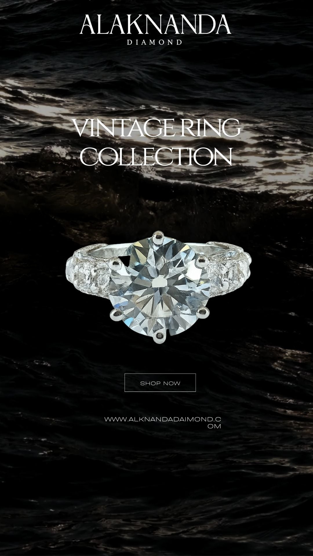 "Discover Alaknanda’s Vintage Diamond Ring Collection – Timeless Elegance, Exquisite Craftsmanship, and Unforgettable Luxury Jewelry."