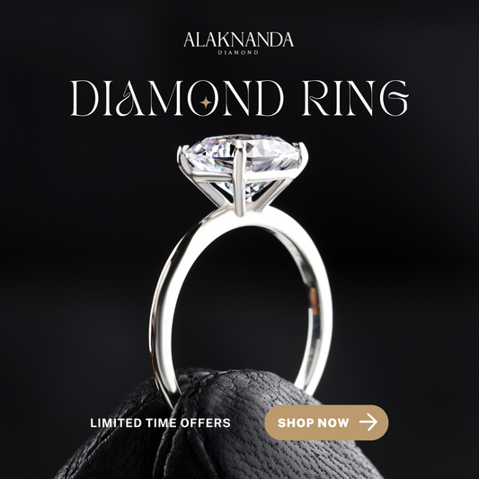 Alaknanda Elegant Diamond Ring – Timeless Luxury Jewelry with Brilliant Sparkle, Modern Design, and Exclusive Limited Offers