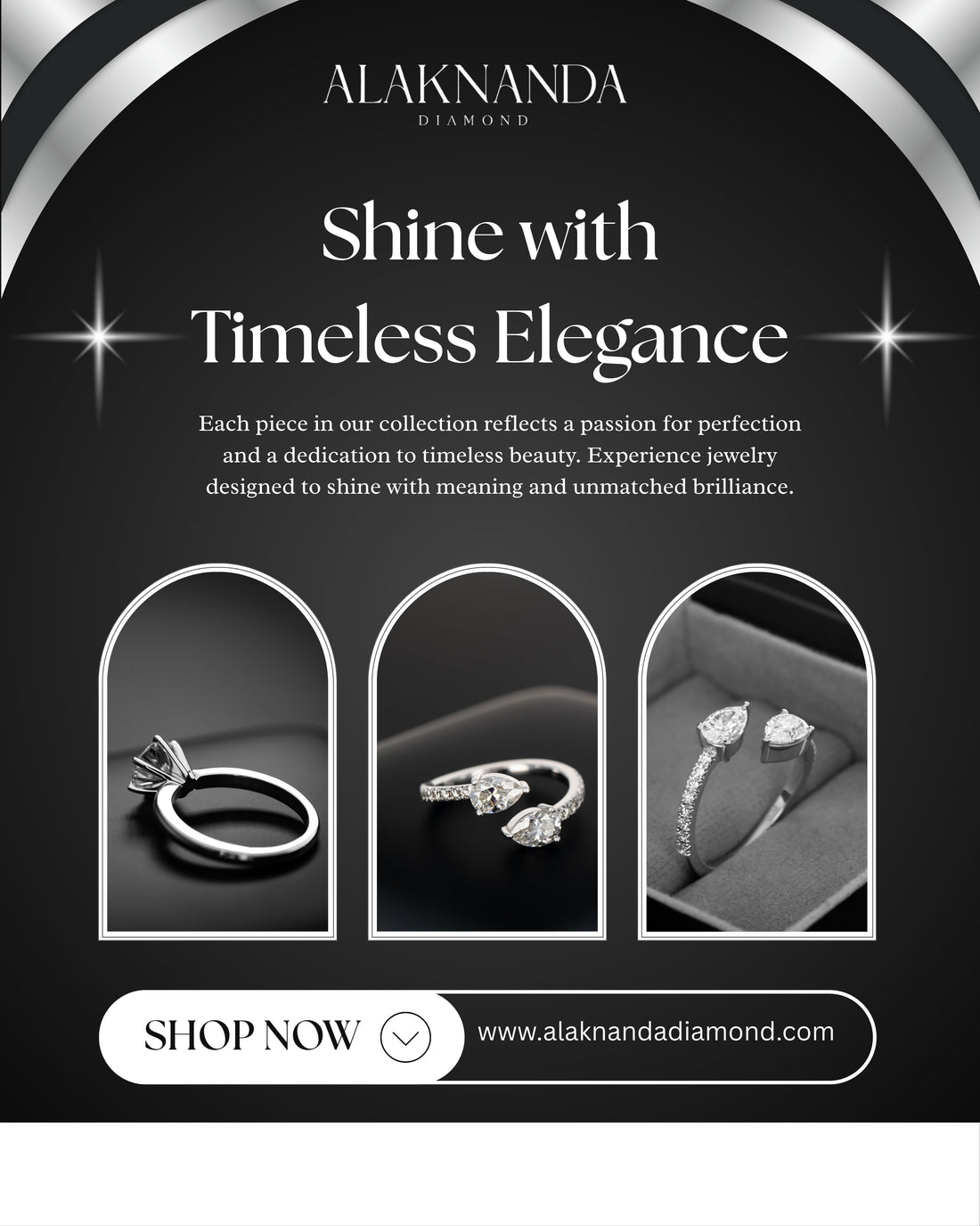 Shine with Timeless Elegance – Discover Alaknanda Diamond’s Luxury Ring Collection Crafted with Brilliant Diamonds, Elegant Designs, and Modern Sophistication