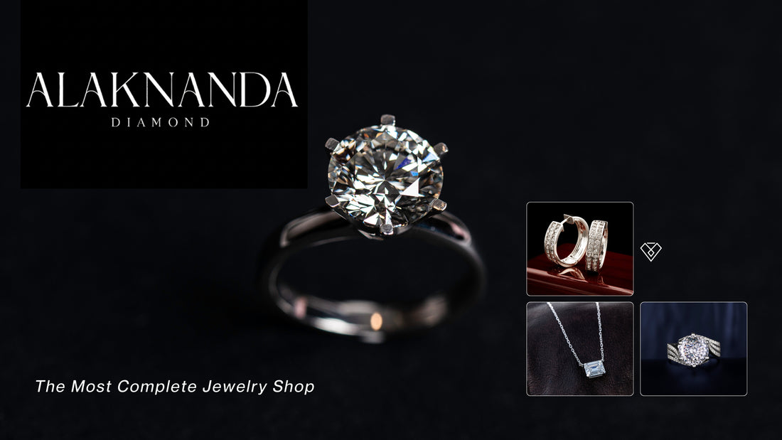 Alaknanda Diamond Luxury Jewelry Collection Brilliant Diamond Rings Earrings and Necklaces Elegant Fine Jewelry Designs for Timeless Sparkle and Style 💎✨