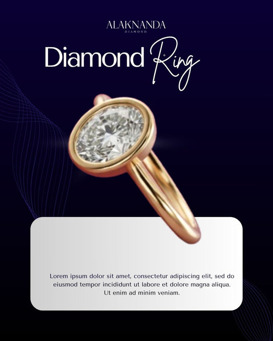 Elegant Diamond Ring by Alaknanda Timeless Luxury Sparkle
