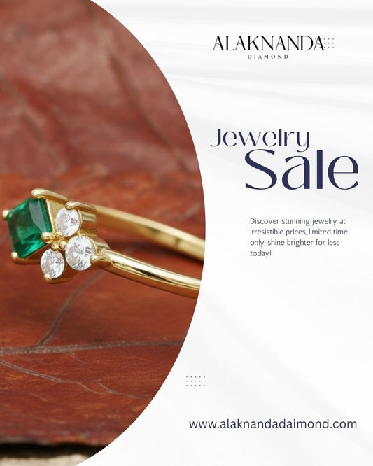 Alaknanda Diamond Jewelry Sale featuring elegant rings, radiant gemstones, timeless designs, and exclusive limited-time offers you don’t want to miss