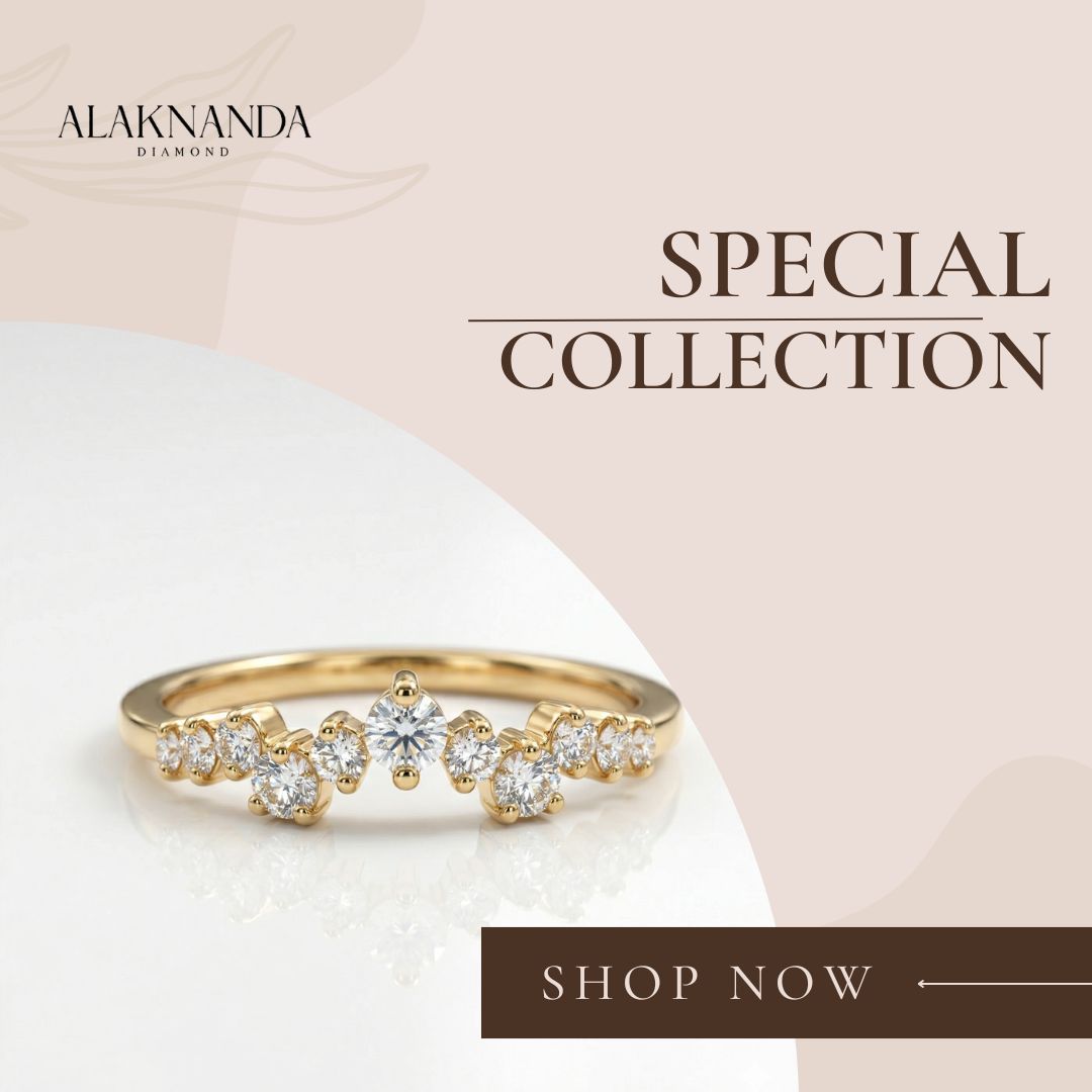 "Alaknanda’s Luxury Jewellery Collection – Exquisite Rings with Samira Hadid Signature Setting for Radiant Brilliance"
