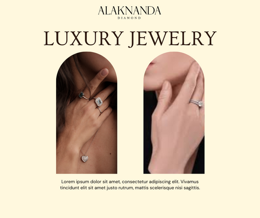 "Alaknanda’s Luxury Jewelry Collection – Elegant Diamond Rings and Heart Necklaces Designed for Timeless Sophistication and Radiant Beauty"