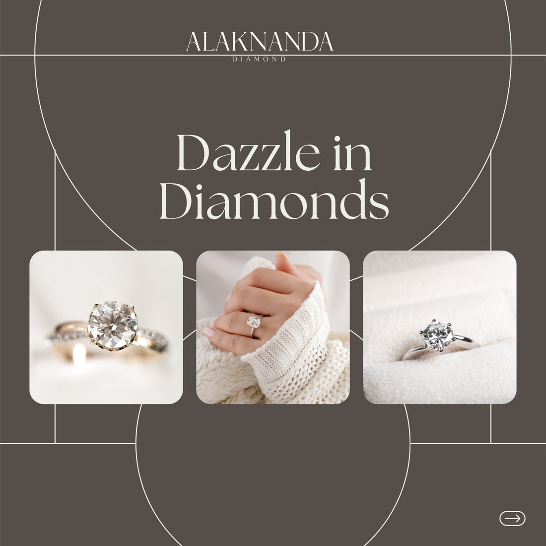 Luxury Diamond Ring Collection by Alaknanda Diamond Timeless Sparkle Elegant Solitaire Engagement Rings Crafted in Gold for Brilliant Everyday Glamour ✨💎