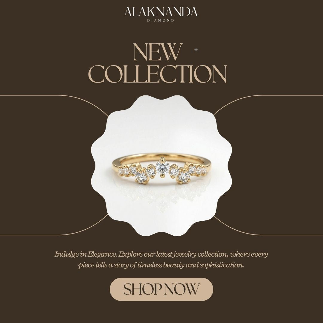 Alaknanda New Diamond Ring Elegant Timeless Luxury Collection