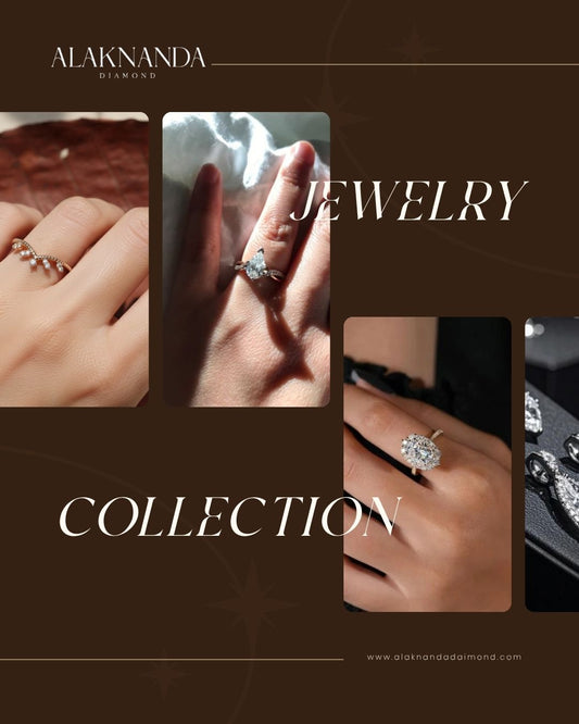 Elegant Diamond Jewelry Collection by Alaknanda Featuring Timeless Rings Crafted in Gold with Brilliant Sparkle and Modern Sophisticated Design