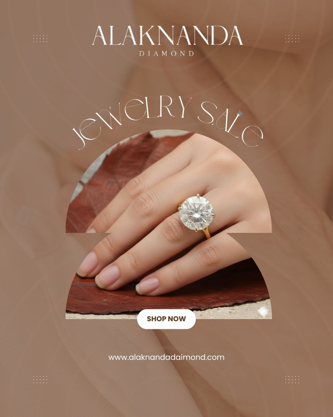 Elegant Alaknanda Diamond Jewelry Sale Featuring Stunning Solitaire Ring Timeless Sparkle Luxury Gold Design Perfect for Every Occasion Style