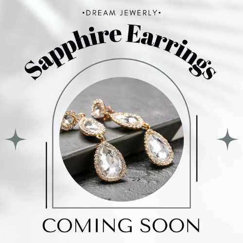 Dazzling Sapphire Earrings – Radiant Teardrop Designs Perfect for Glamorous Evenings and Elegant Occasions