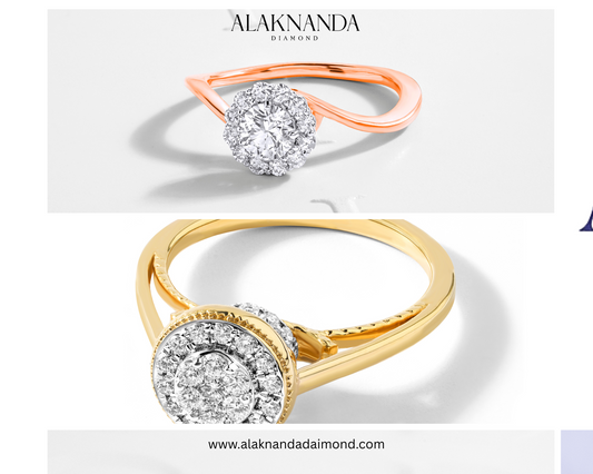 "Discover Alaknanda’s Exquisite Diamond Rings – A Blend of Modern Elegance and Timeless Craftsmanship"