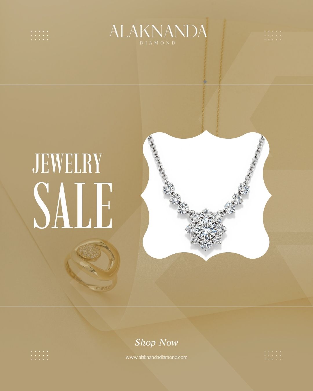 Elegant Diamond Necklace Jewelry Sale Shine With Timeless Luxury