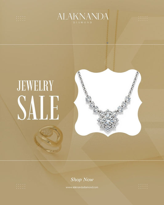 Elegant Diamond Necklace Jewelry Sale Shine With Timeless Luxury