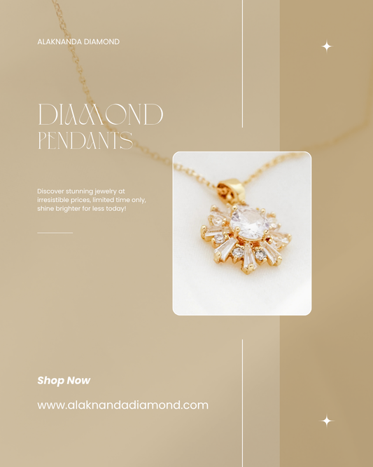 Radiant Diamond Pendants – Elegant Gold Necklaces Designed to Sparkle Brightly at Every Special Occasion
